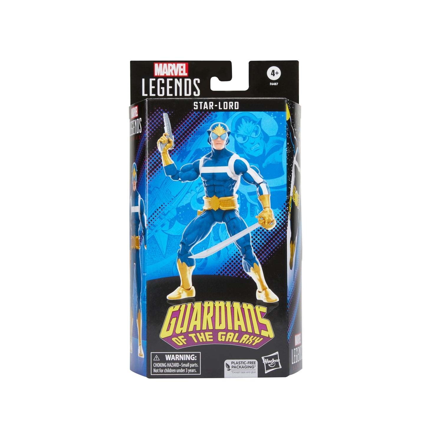 FIGURA HASBRO MARVEL LEGENDS GUARDIANES DE LA GALAXIA STAR - LORD - Z POP Toys