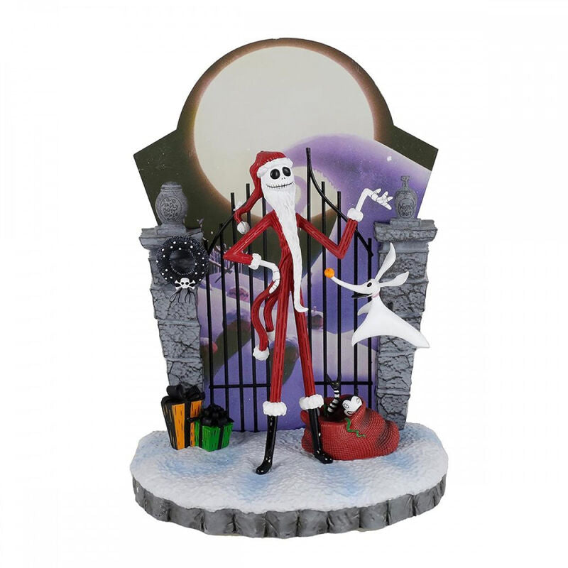 FIGURA DECORATIVA ENESCO DISNEY PESADILLA ANTES DE NAVIDAD SANTA JACK
