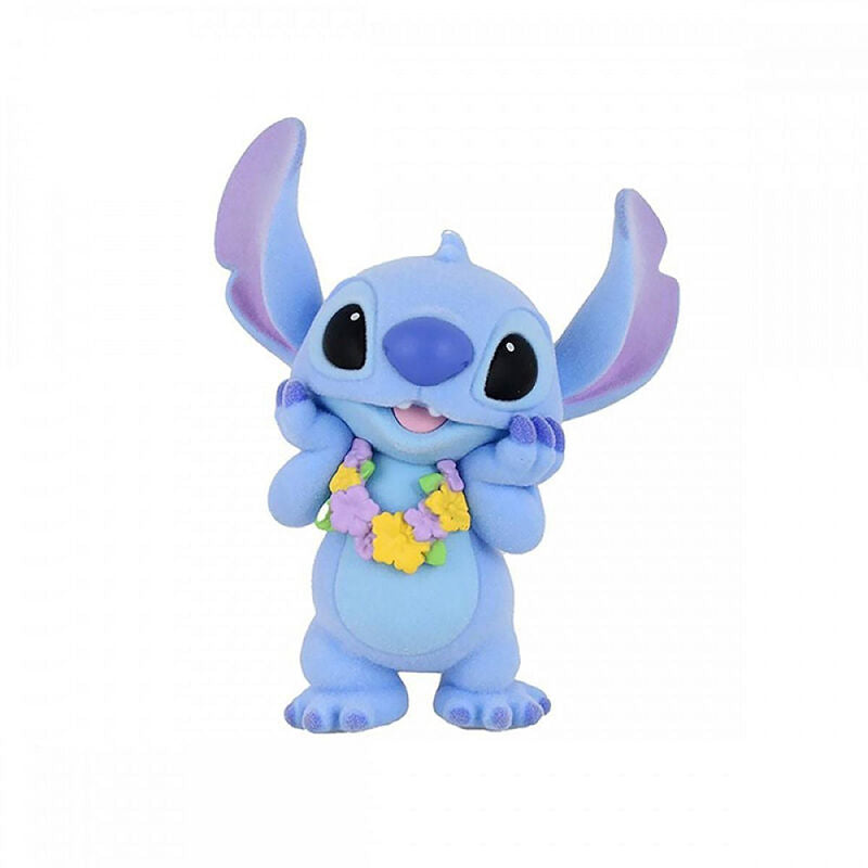 FIGURA FLOCADA ENESCO DISNEY STITCH DE PIE