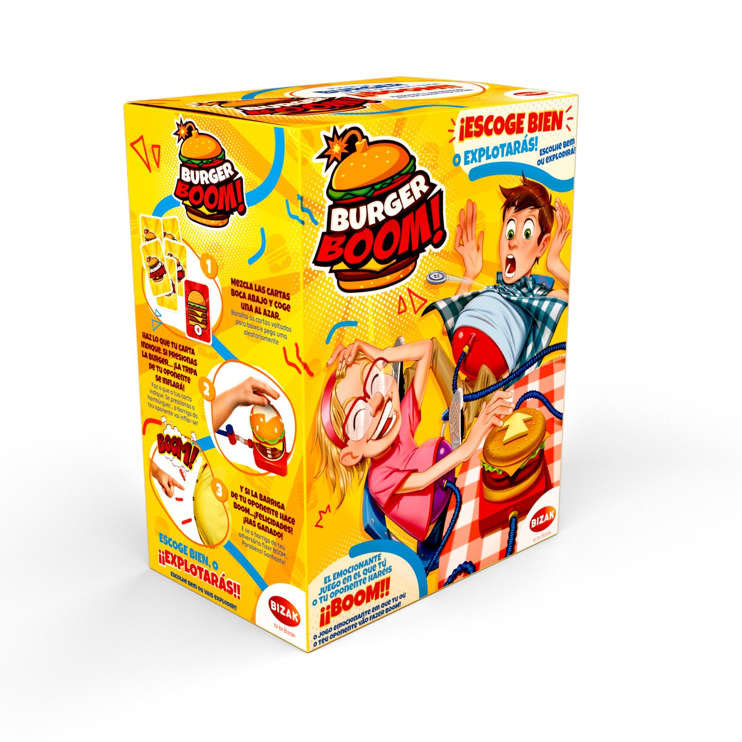 JUEGO DE MESA BIZAK BURGER BOOM - Z POP Toys