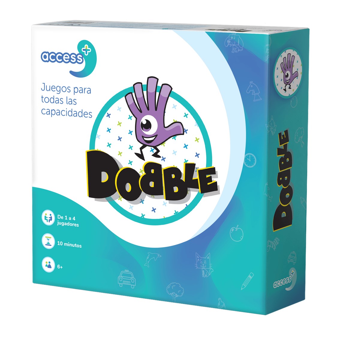 JUEGO DE MESA DOBBLE ACCESS+ EDAD RECOMENDADA 8 AÑOS
