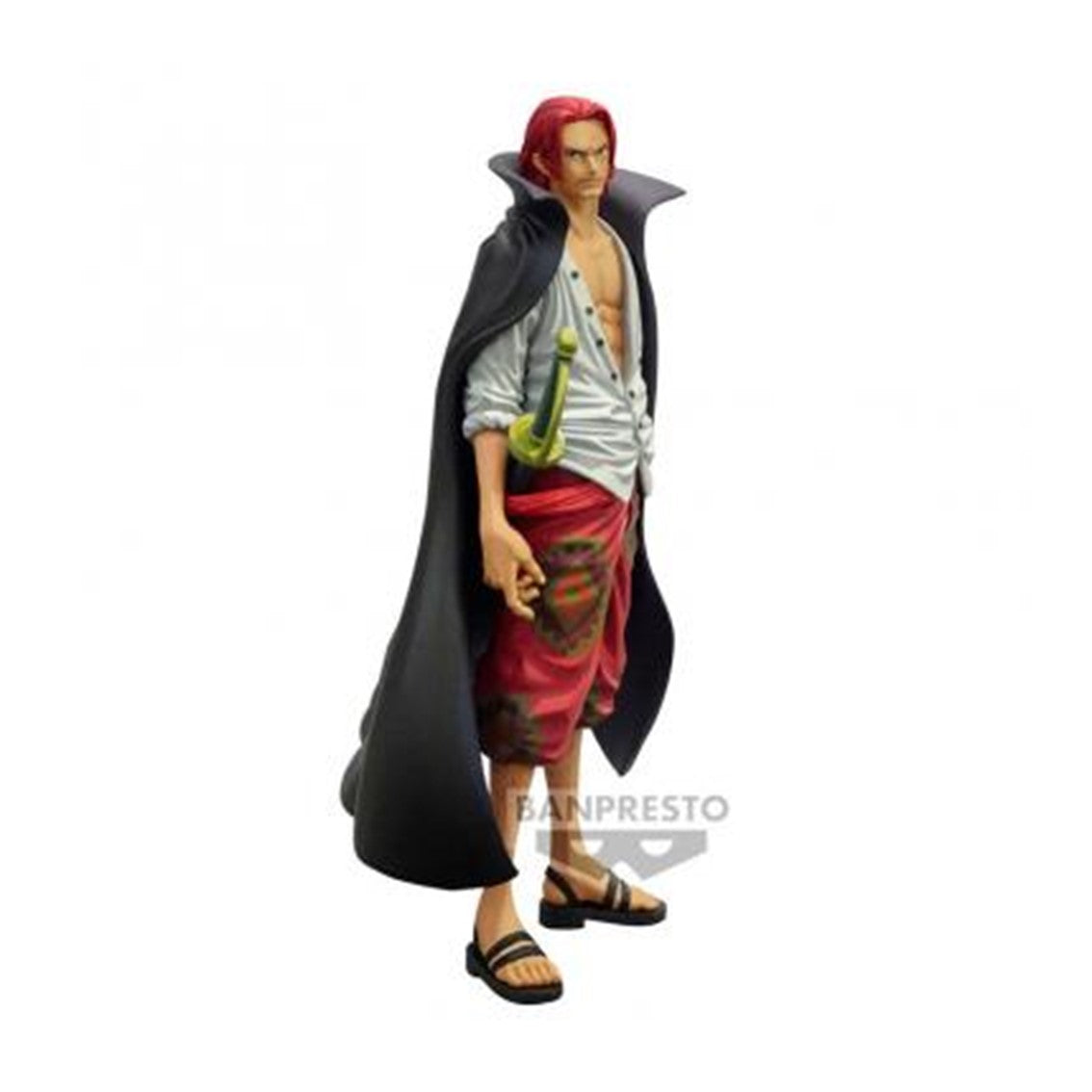 FIGURA BANPRESTO ONE PIECE KING OF ARTIST SHANKS MANGA DIMENSIONS