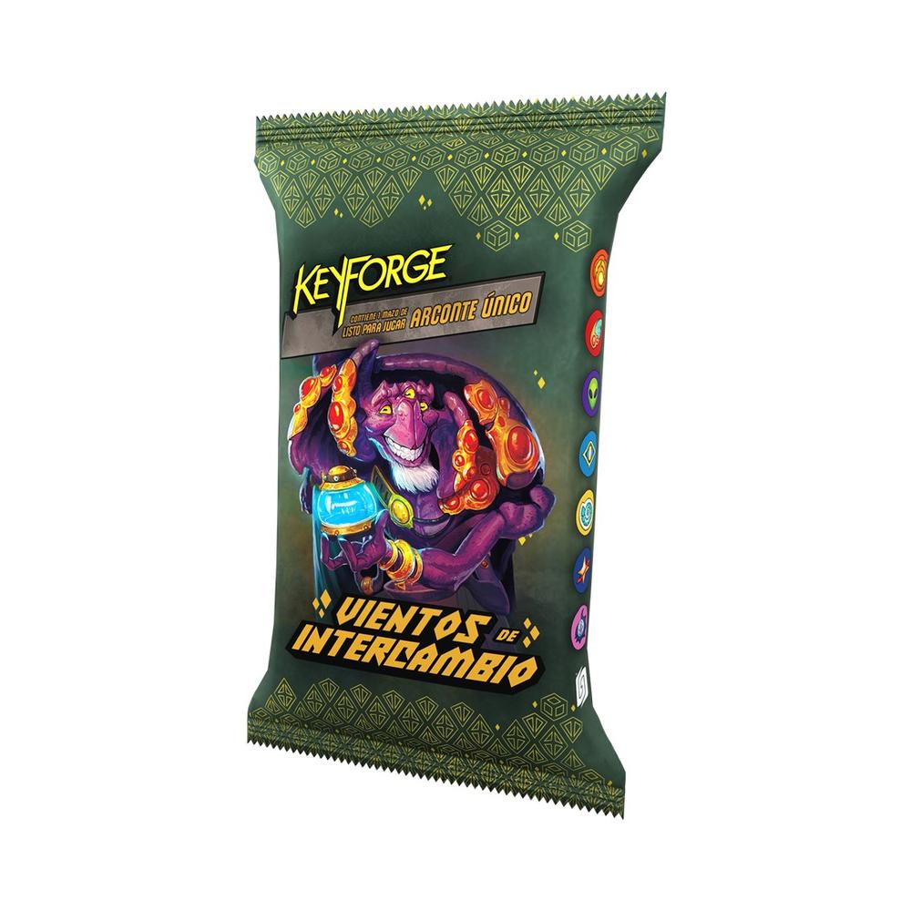 JUEGO DE MESA KEYFORGE VIENTOS DE INTERCAMBIO EDAD RECOMENDADA 14 AÑOS 1 UNIDAD ALEATORIA
