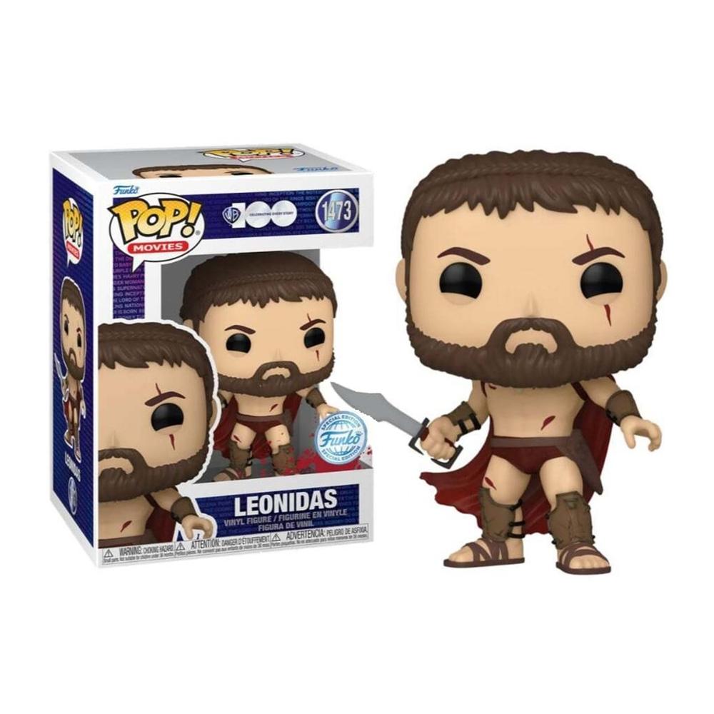 FUNKO POP CINE WARNER BROSS 100 ANIVERSARIO 300 LEONIDAS BATALLA 1473 EXCLUSIVO - Z POP Toys