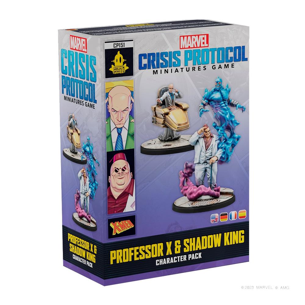 JUEGO DE MESA MARVEL CRISIS PROTOCOL PROFESSOR X & SHADOW KING EDAD RECOMENDADA 14 AÑOS