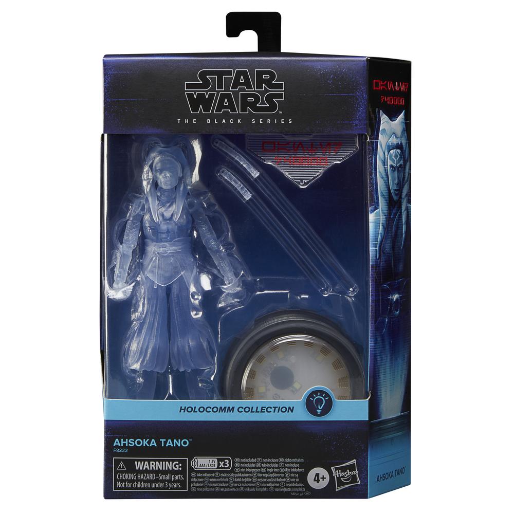 FIGURA HASBRO STAR WARS THE BLACK SERIES HOLOCOMM COLLECTION AHSOKA TANO - Z POP Toys