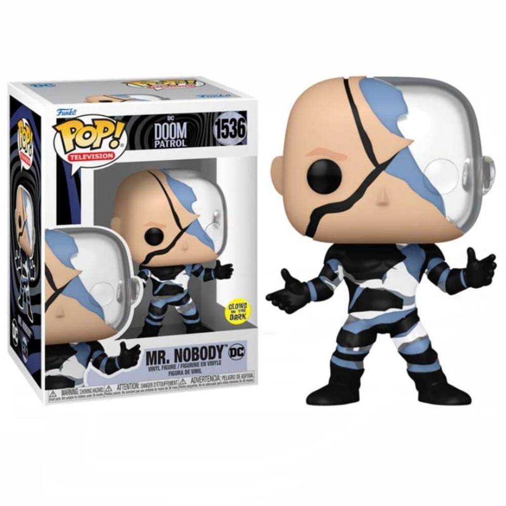FUNKO POP DC COMICS DOOM PATROL MR NOBODY GLOW IN THE DARK 75891