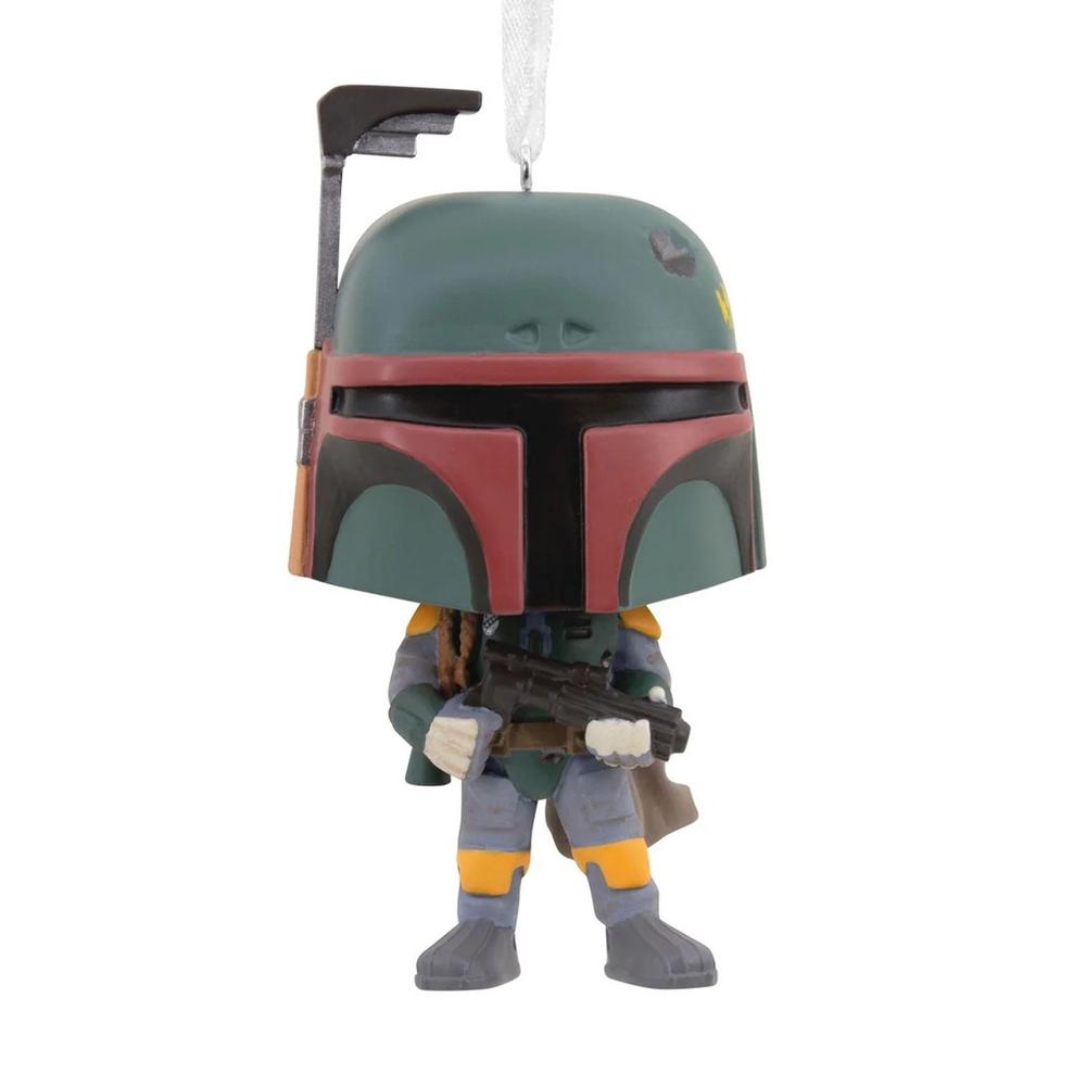 ADORNO DE NAVIDAD FUNKO STAR WARS BOBA FETT FIGURA DE RESINA - Z POP Toys