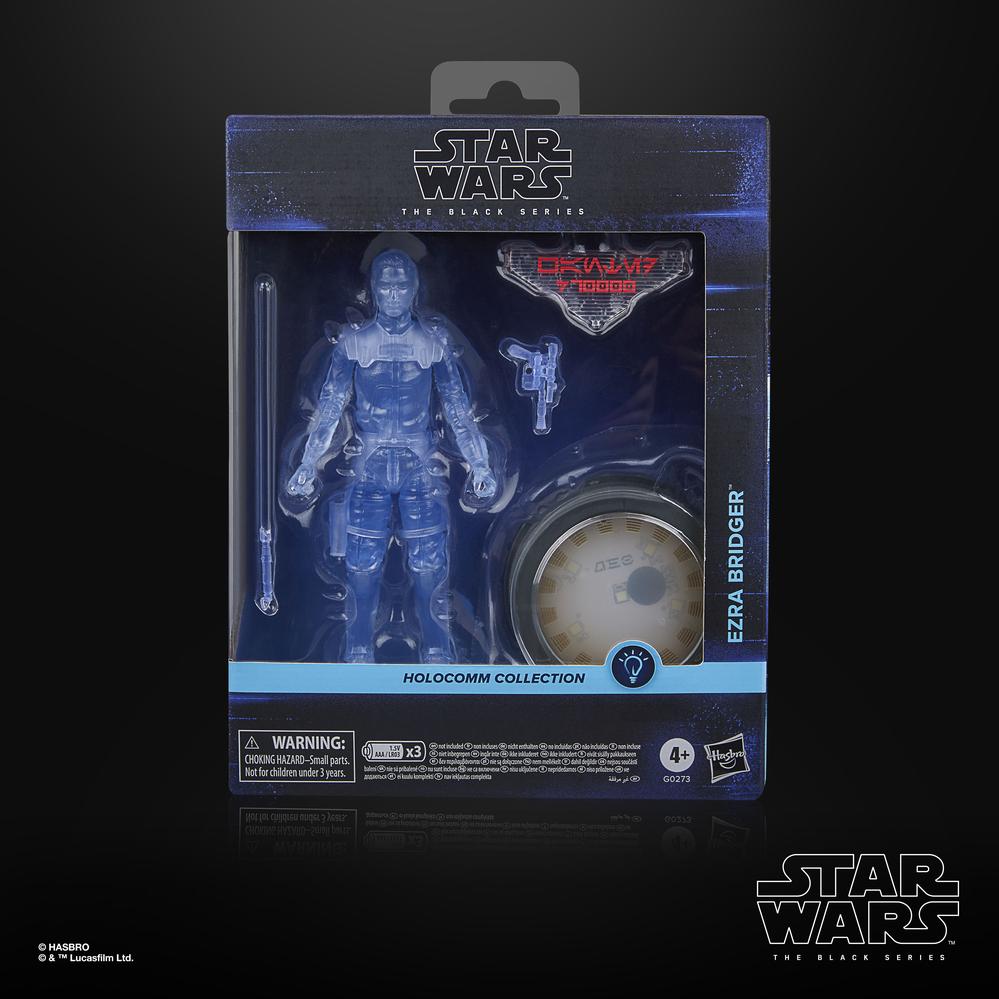 FIGURA HASBRO STAR WARS THE BLACK SERIES HOLOCOMM COLLECTION EZRA BRIDGER