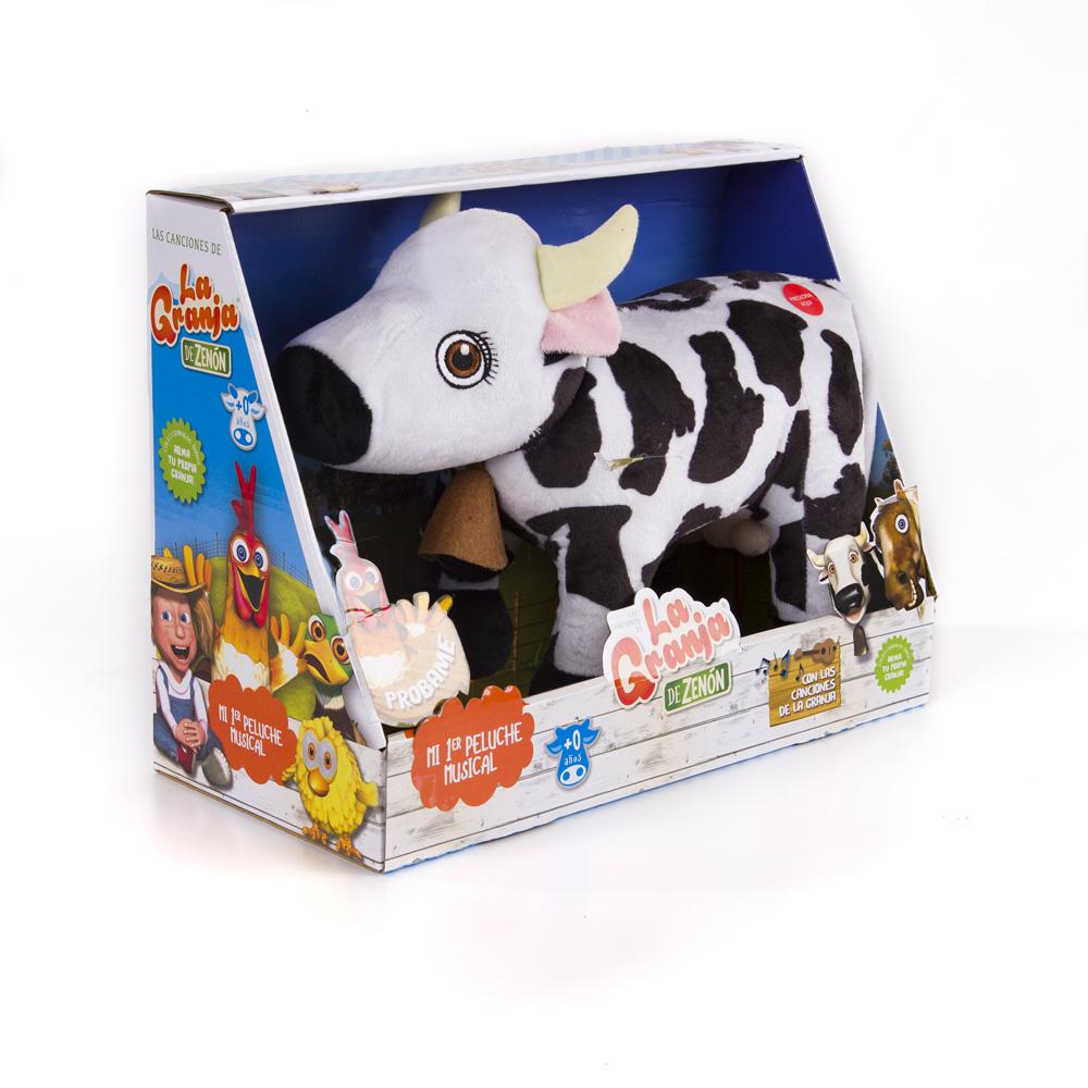 PELUCHE MUSICAL BANDAI VACA LOLA