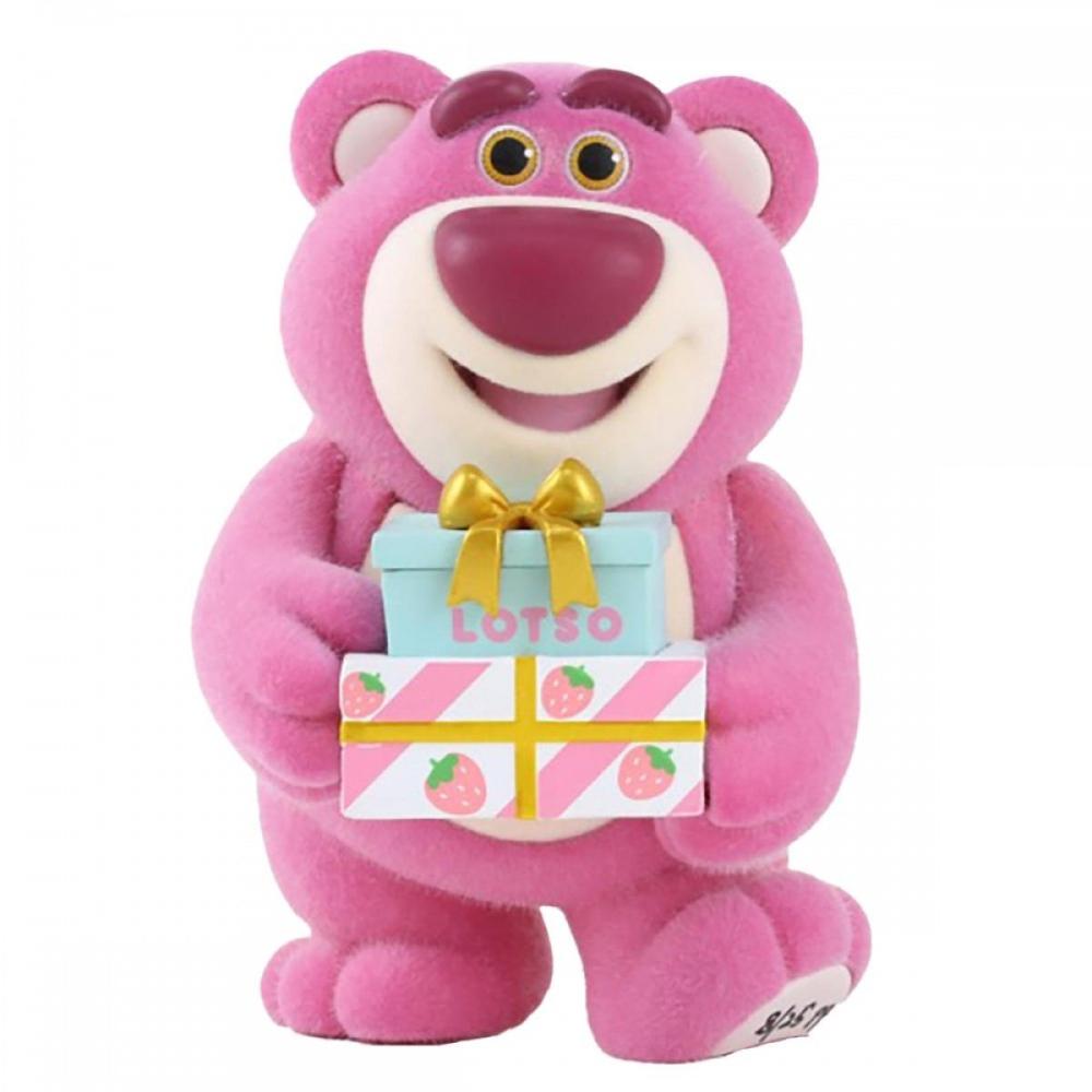 FIGURA FLOCADA ENESCO DISNEY PIXAR TOY STORY 3 LOTSO CON REGALOS