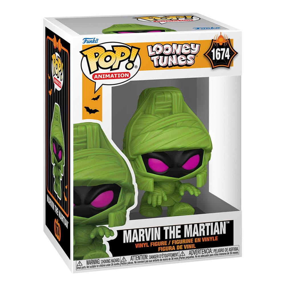 FUNKO POP LOONEY TUNES MARVIN EL MARCIANO MOMIA HALLOWEEN