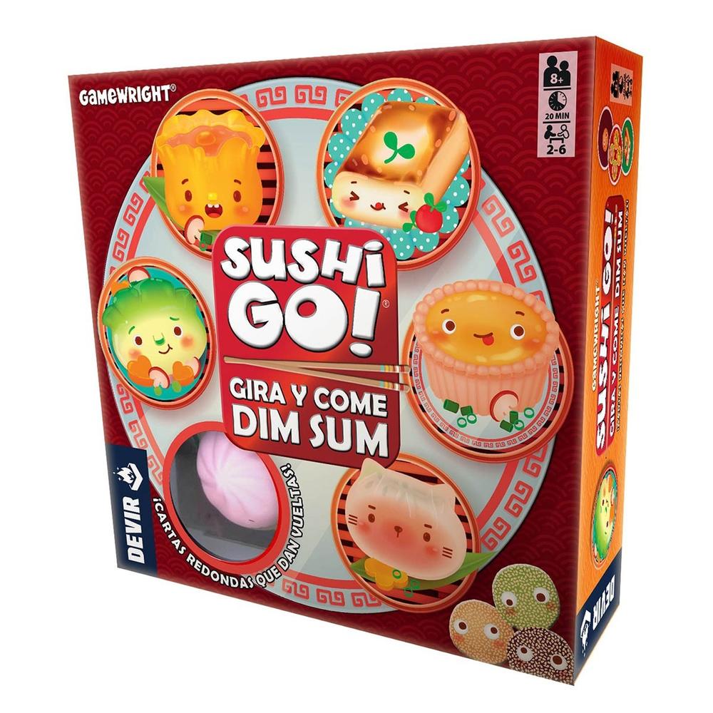 JUEGO DE MESA SUSHI GO GIRA Y COME DIM SUM
