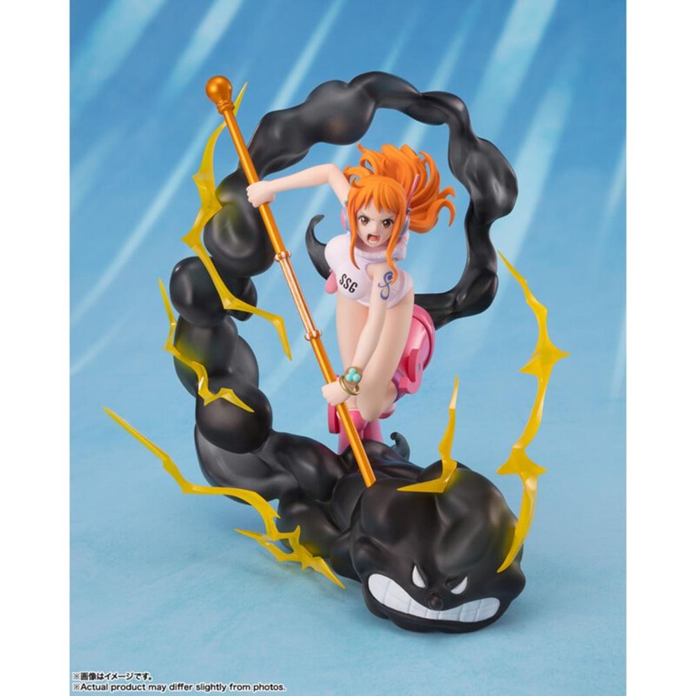 FIGURA TAMASHII NATIONS FIGUARTS ZERO ONE PIECE NAMI LIGHTNING BLAST VER. EXTRA BATTLE 17CM
