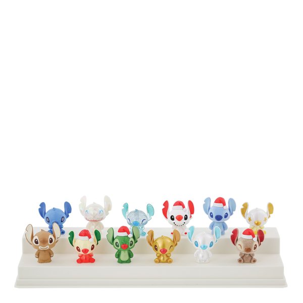 FIGURA MISTERY BAG ENESCO GRAND JESTER DISNEY MINI STITCH NAVIDEÑO 1 UNIDAD ALEATORIA