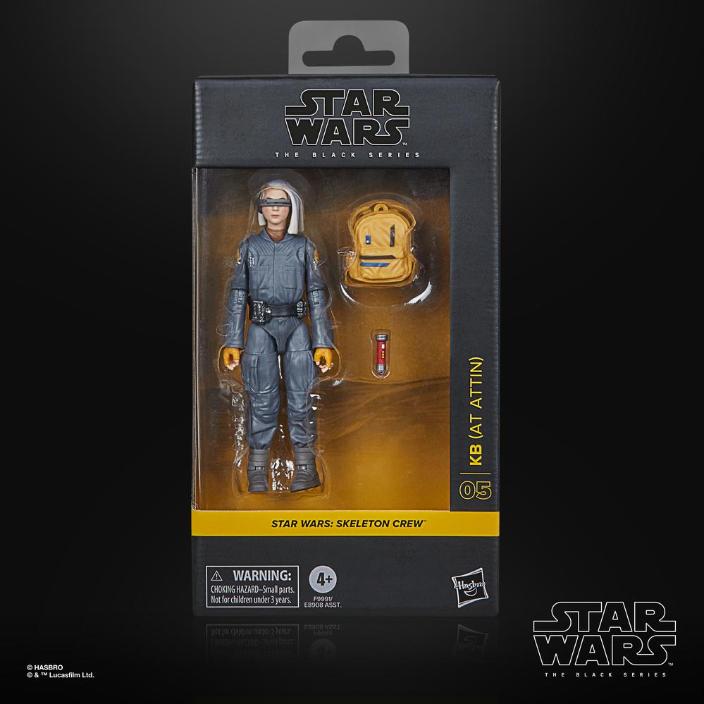 FIGURA HASBRO STAR WARS THE BLACK SERIES SKELETON CREW KB AT ATTIN