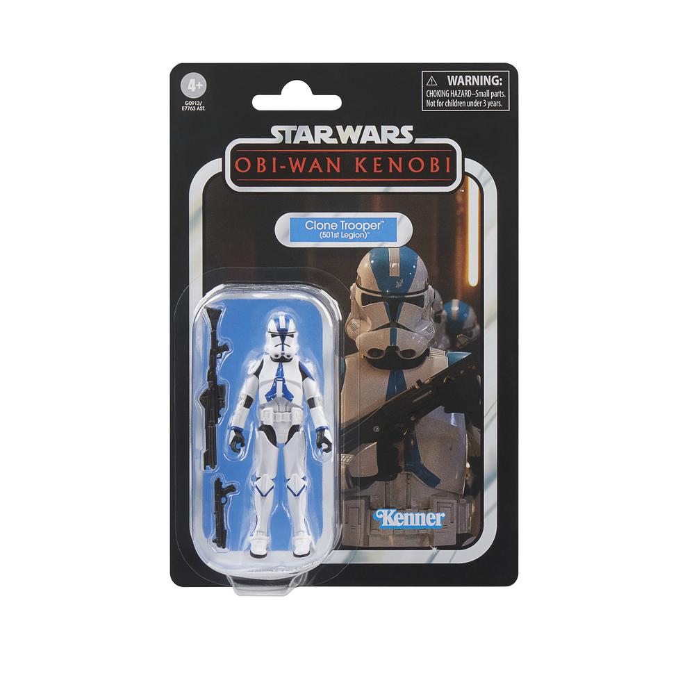 FIGURA HASBRO STAR WARS THE VINTAGE COLLECTION CLONE TROOPER (501ST LEGION) 9.5CM