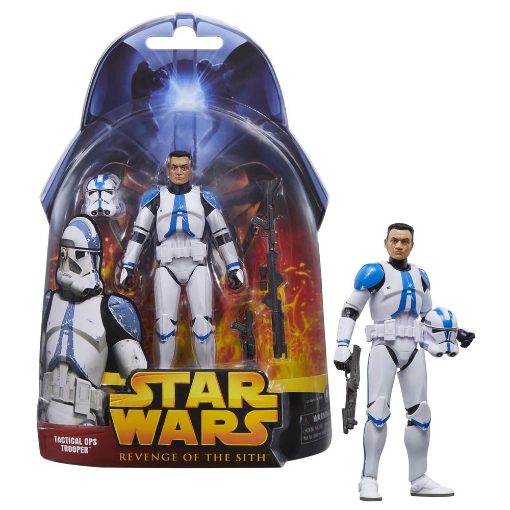 FIGURA HASBRO STAR WARS REVENGE OF THE SITH TROPICAL OPS TROOPER