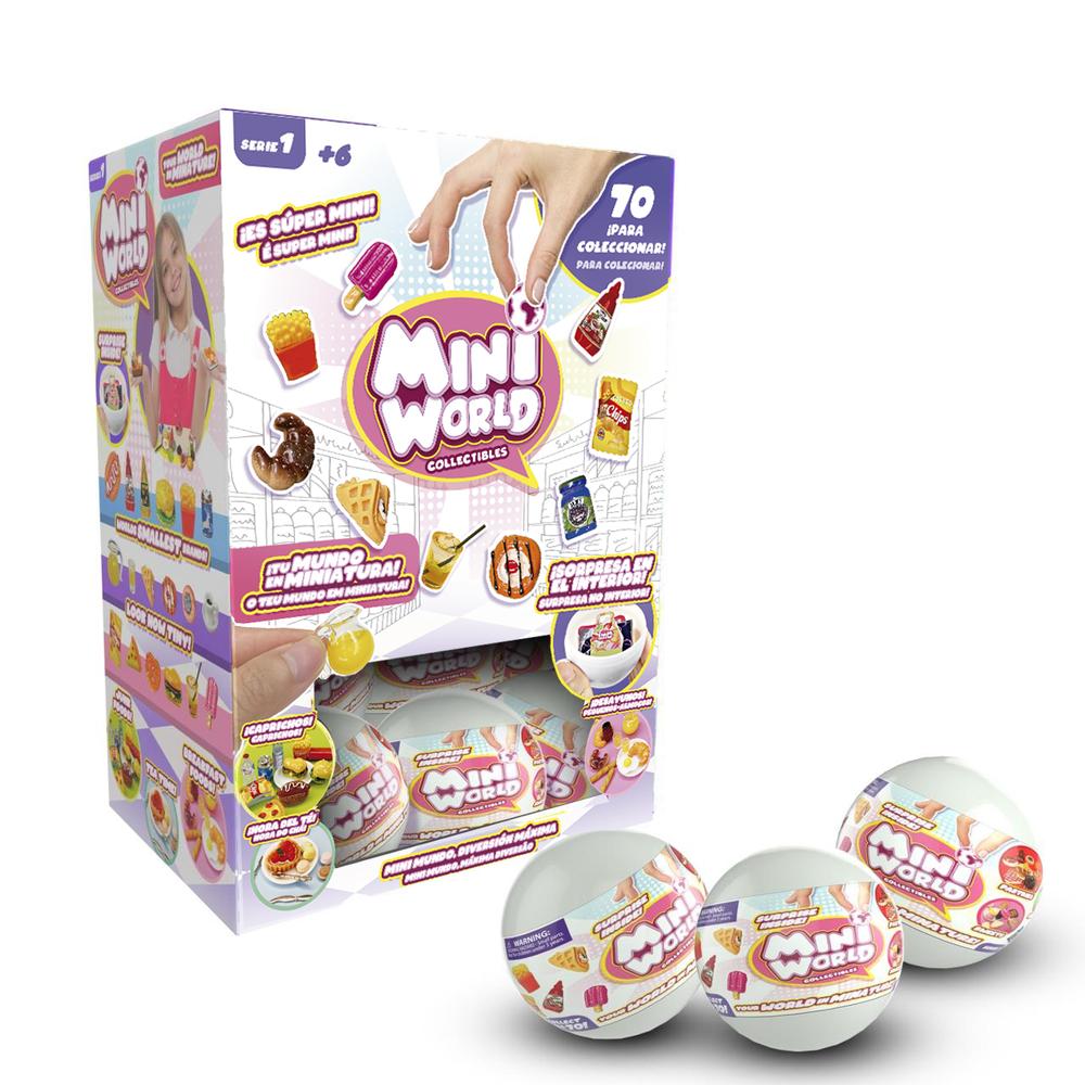 MINI WORLD CAPRICHOS CAPSULA SORPRESA