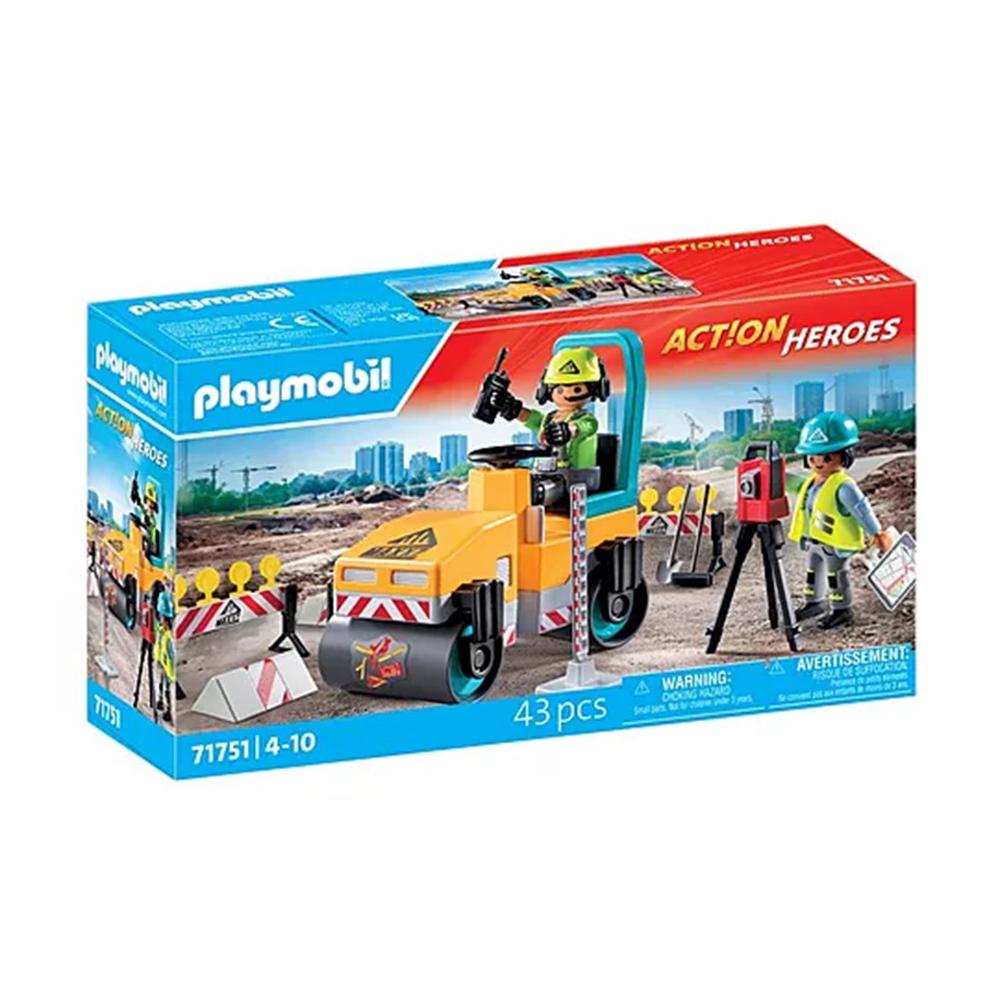 PLAYMOBIL - CONSTRUCCIÓN DE CARRETERAS