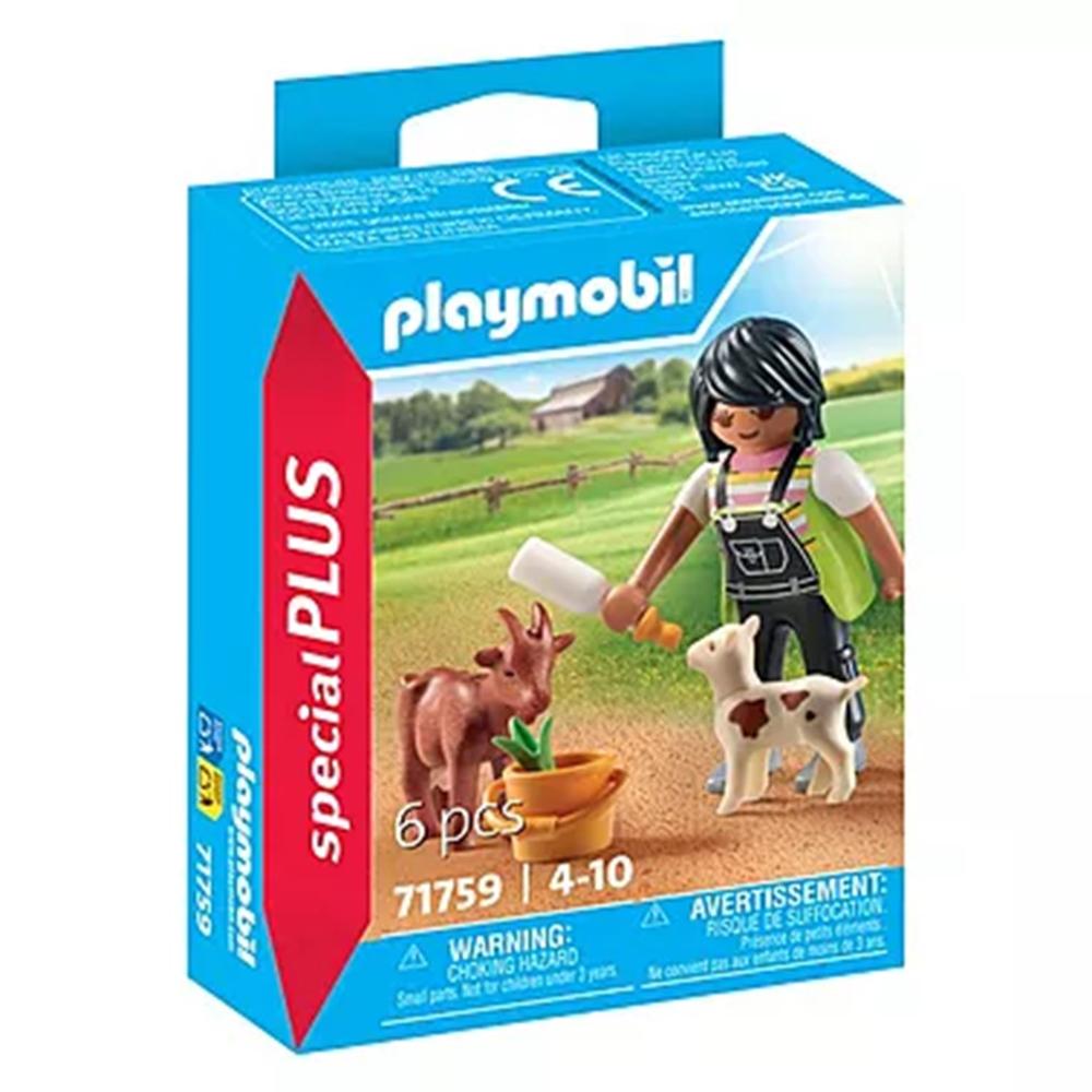 PLAYMOBIL - MUJER CON CABRAS - Z POP Toys