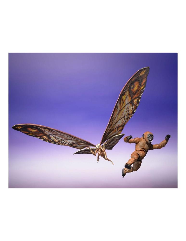 FIGURA TAMASHII NATIONS GODZILLA X KONG THE NEW EMPIRE SUKO & MOTHRA SH MONSTER ARTS COLL