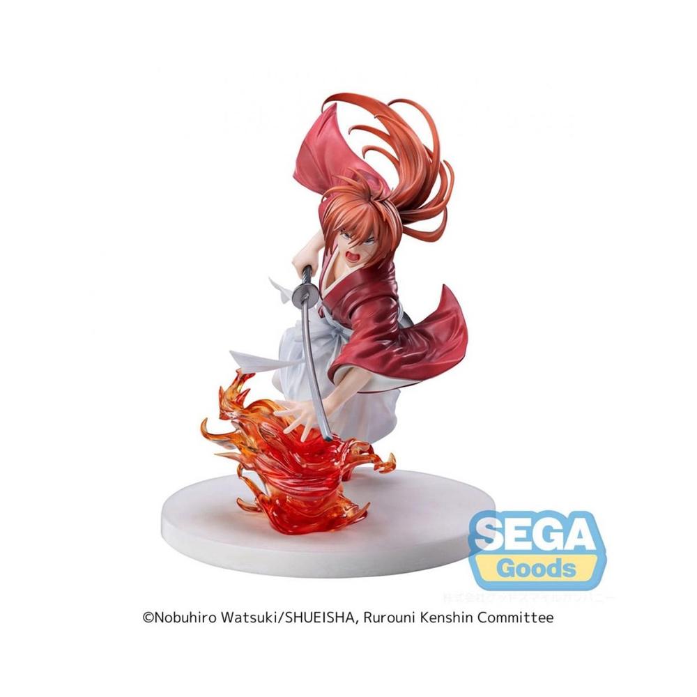 FIGURA SEGA GOODS LUMINASTA RUROUNI KENSHIN KENSHIN HIMURA 15CM