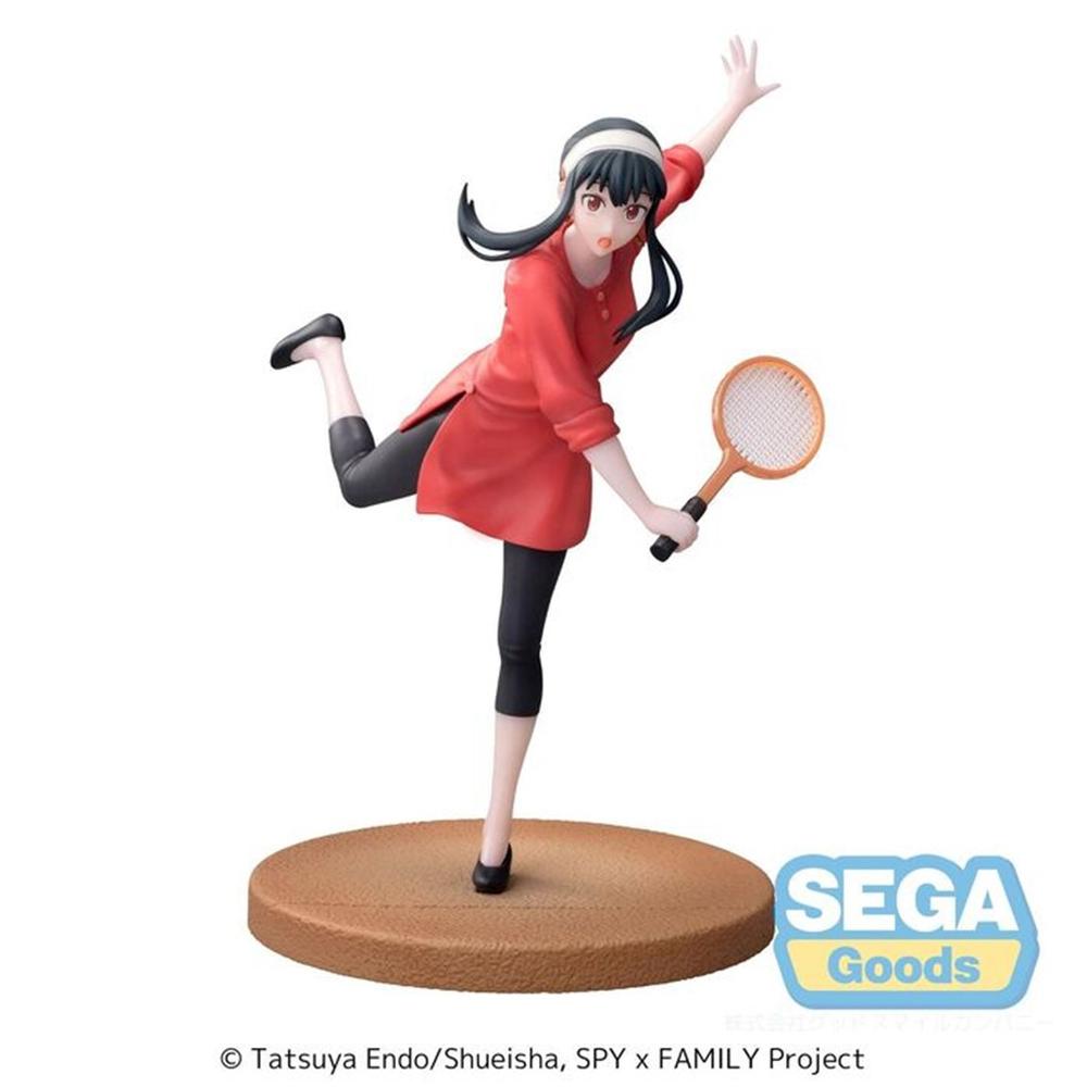 FIGURA SEGA GOODS LUMINASTA SPY X FAMILY YOR FORGER TENNIS VER. 17.5CM