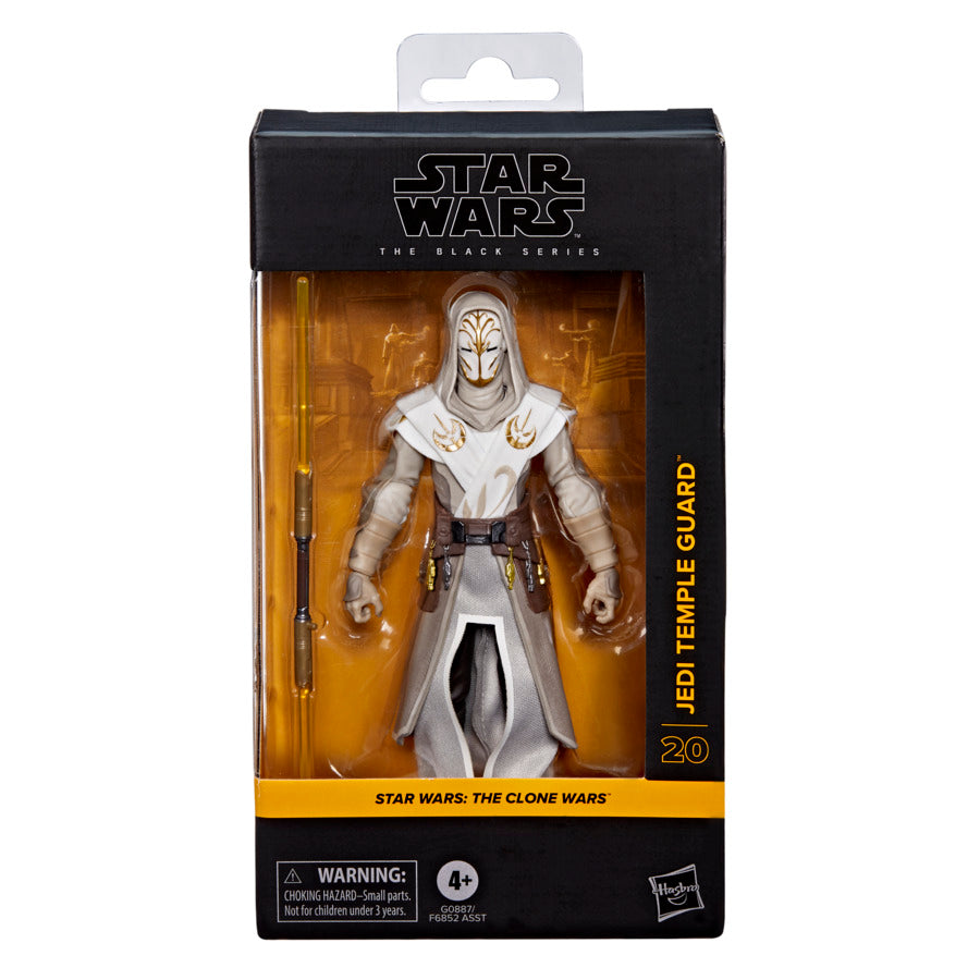 FIGURA HASBRO STAR WARS THE BLACK SERIES THE CLONE WARS JEDI TEMPLE GUARD