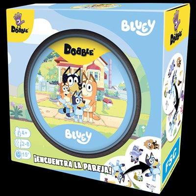 JUEGO DE MESA DOBBLE BLUEY