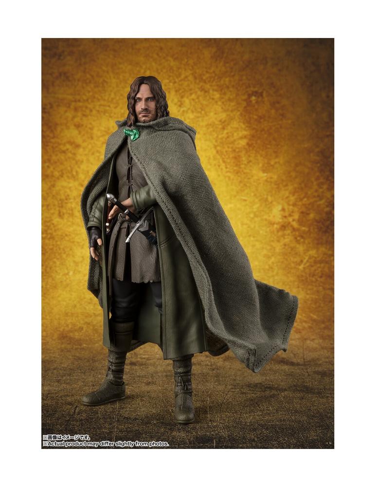 ARAGORN FIGURA 15 -5 CM THE LORD OF THE RINGS: THE FELLOWSHIP OF THE RING SH FIGUARTS