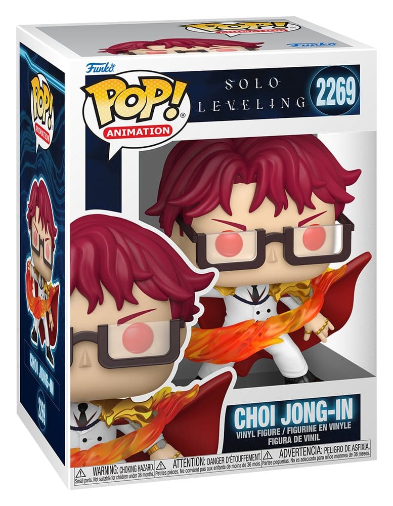 FUNKO POP ANIMATION SOLO LEVELING CHOI JONG - IN