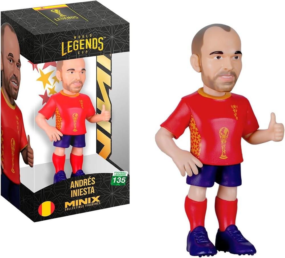 FIGURA MINIX ESPAÑA INIESTA