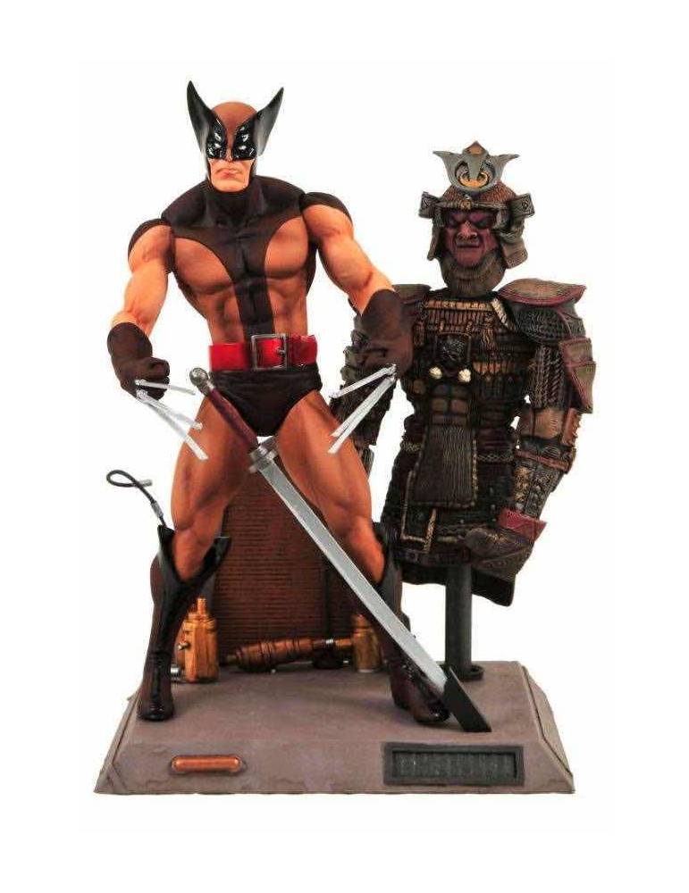 FIGURA BROWN WOLVERINE MARVEL SELECT 18 CM
