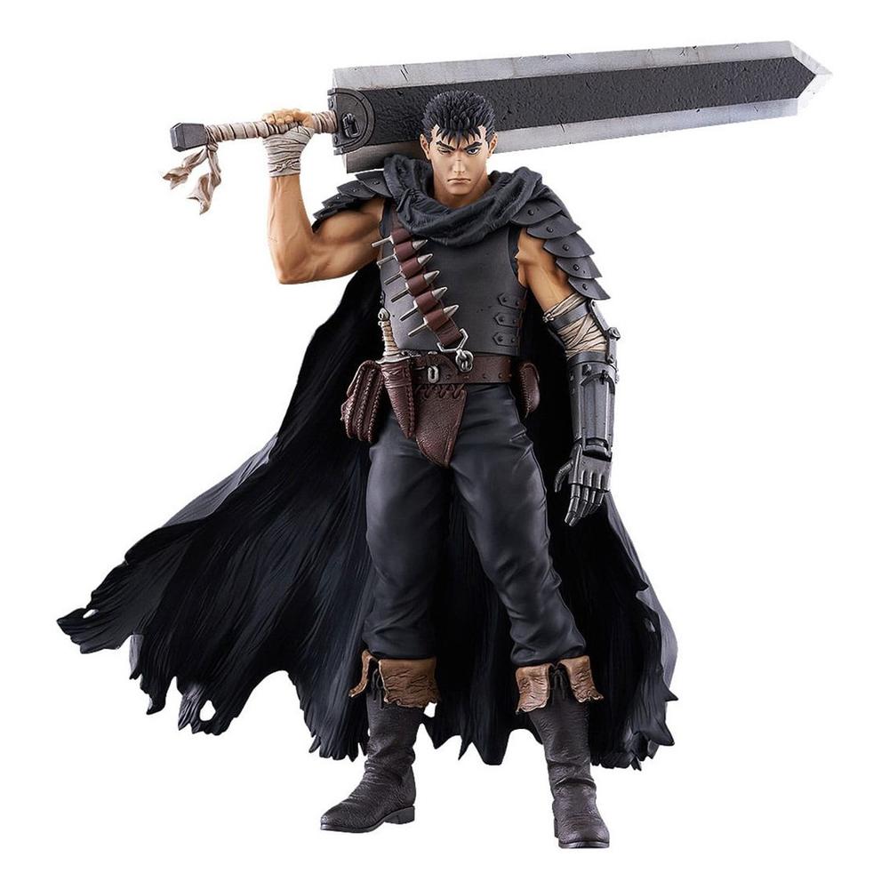 FIGURA MAX FACTORY BERSERK POP UP PARADE L GUTS BLACK SWORDMAN 22CM