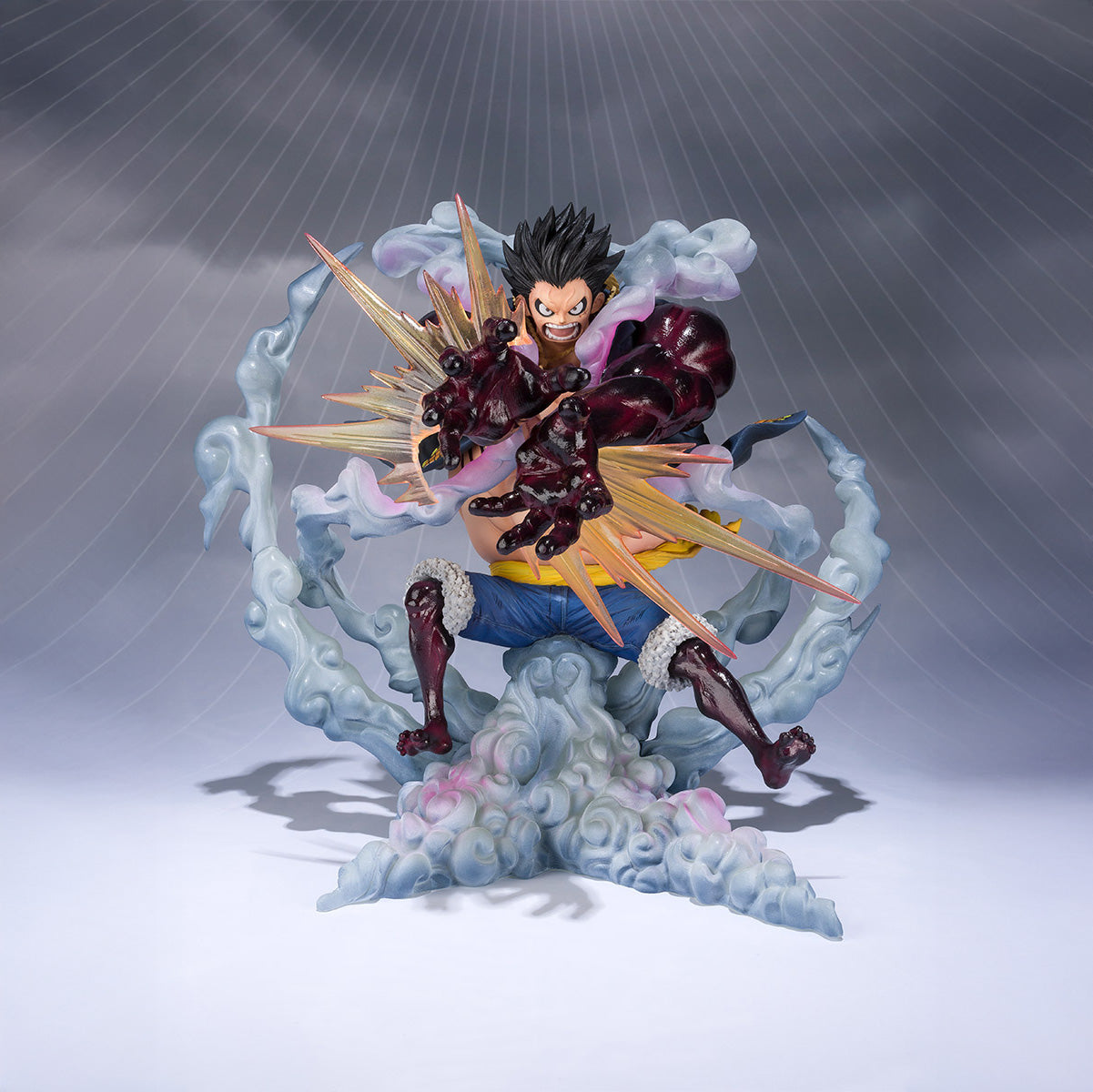 MONKEY D. LUFFY GEAR 4 LEO BAZOOKA EXTRA BATTLE FIGURA 18 CM ONE PIECE FIGUARTS ZERO RE-RUN