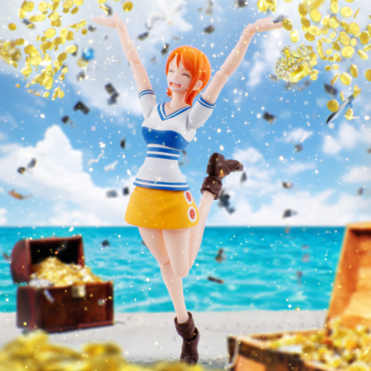 NAMI -ROMANCE DAWN- FIG. 14 CM ONE PIECE SH FIGUARTS RE-RUN