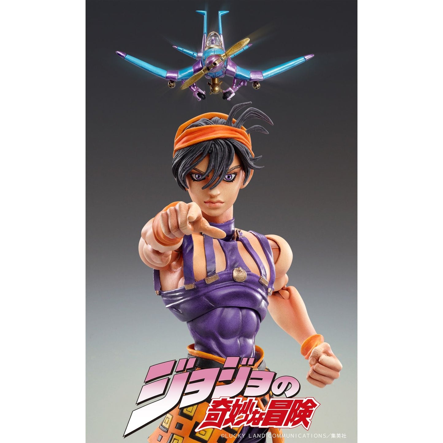 NARANCIA GHIRGA & AEROSMITH FIGURAS 14 & 4 CM JOJO'S BIZARRE ADVENTURE GOLDEN WIND CHOZOKADO RE-RUN