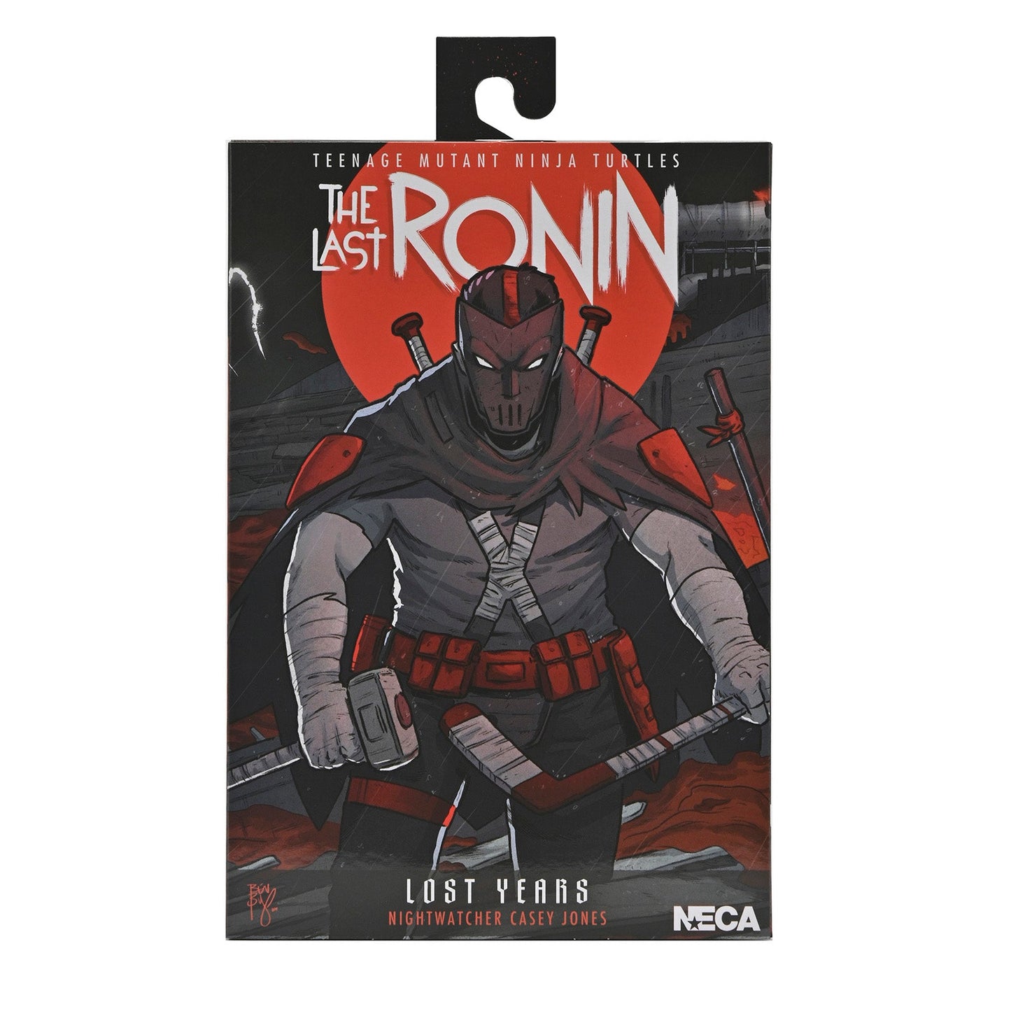 NIGHTWATCHER CASEY JONES SCALE ACTION FIGURA 18 CM TEENAGE MUTANT NINJA TURTLES THE LAST RONIN THE LOST YEARS