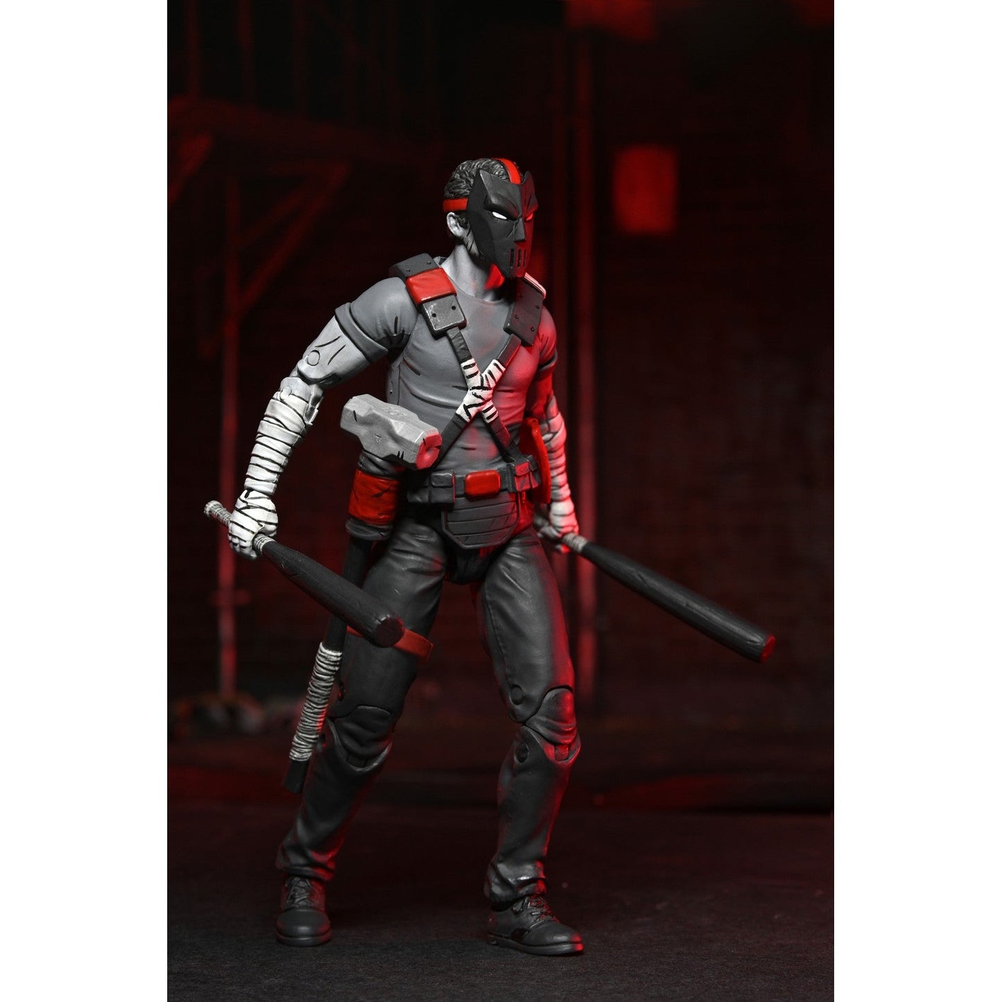 NIGHTWATCHER CASEY JONES SCALE ACTION FIGURA 18 CM TEENAGE MUTANT NINJA TURTLES THE LAST RONIN THE LOST YEARS