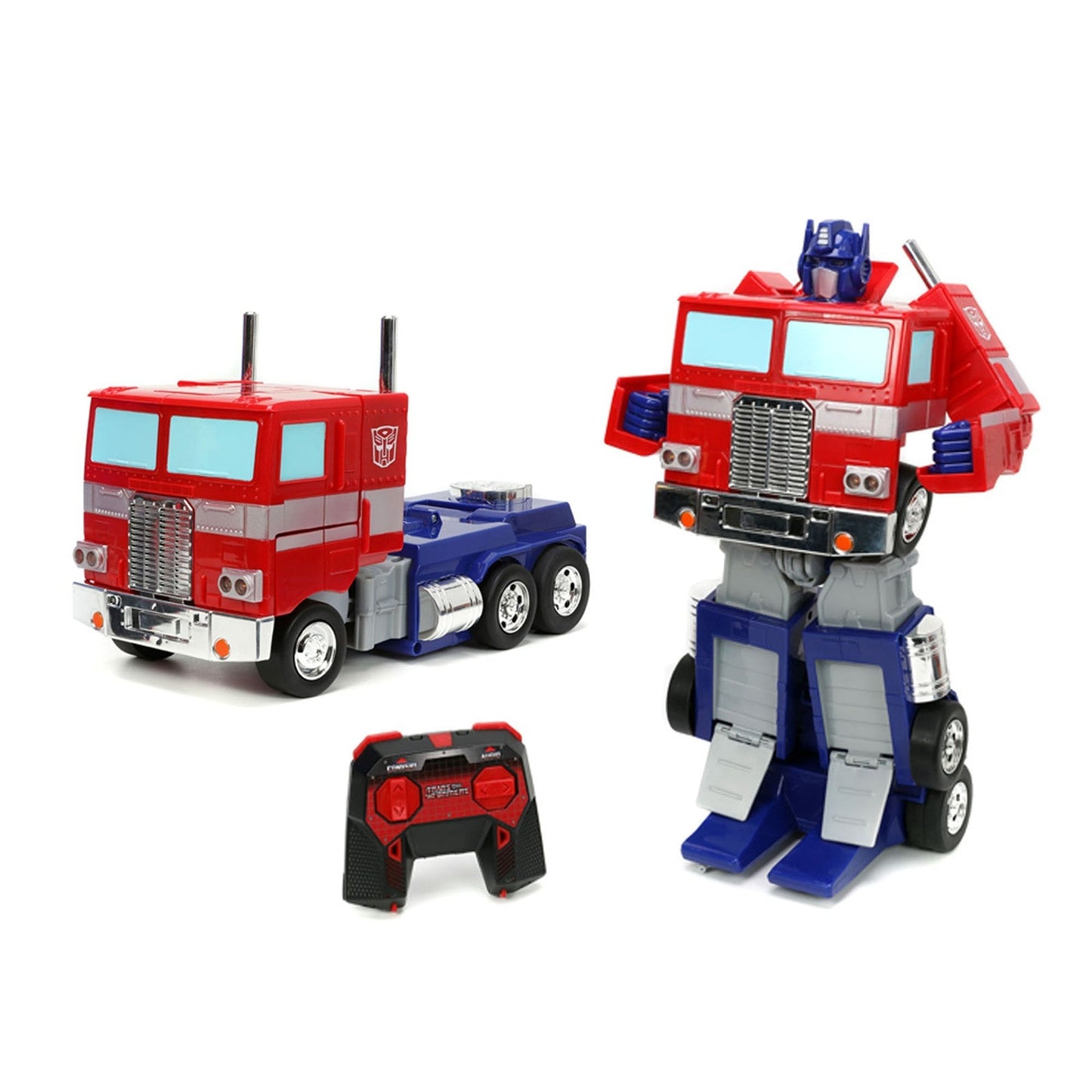 OPTIMUS PRIME CONVERTING RADIOCONTROL 27 CM TRANSFORMERS RC TURBO RACER