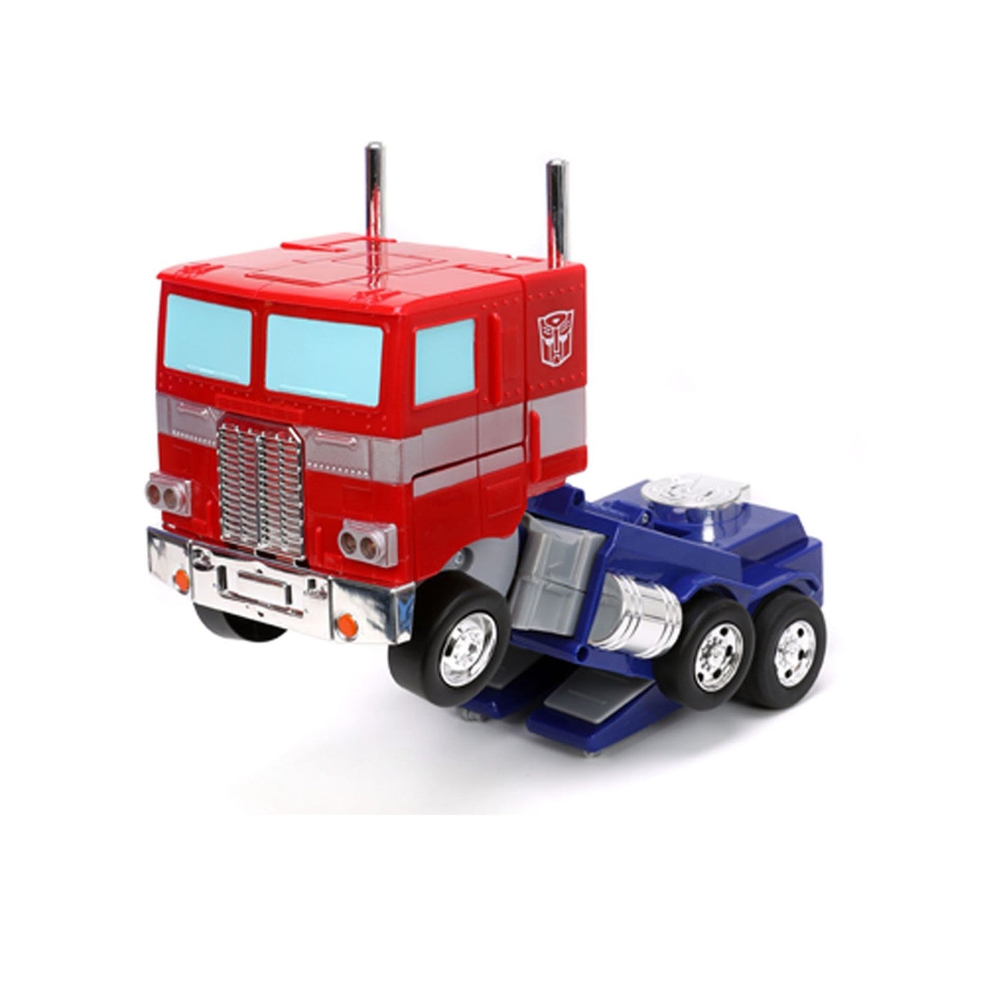 OPTIMUS PRIME CONVERTING RADIOCONTROL 27 CM TRANSFORMERS RC TURBO RACER
