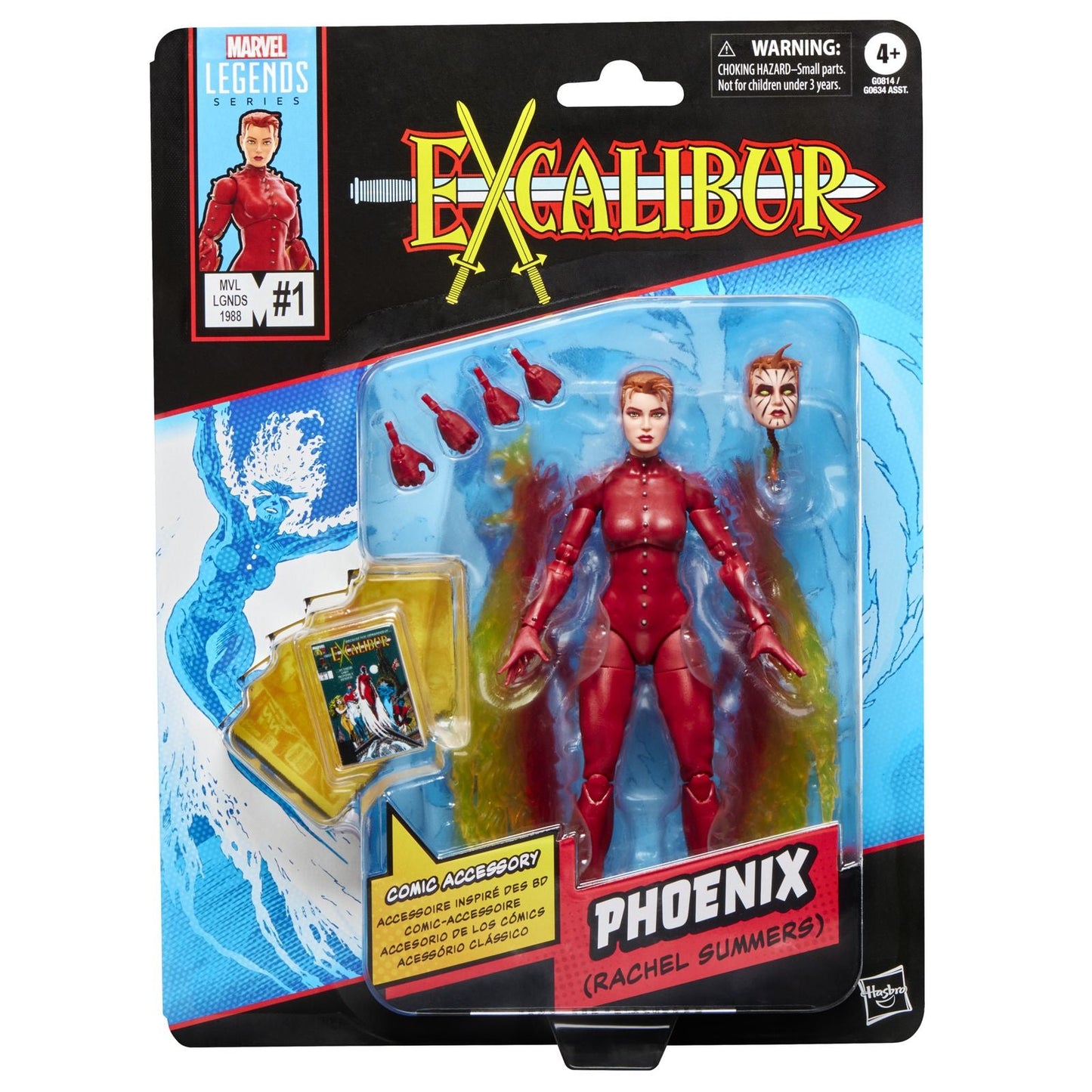PHOENIX (RACHEL SUMMERS) FIGURA 15 CM EXCALIBUR MARVEL LEGENDS SERIES