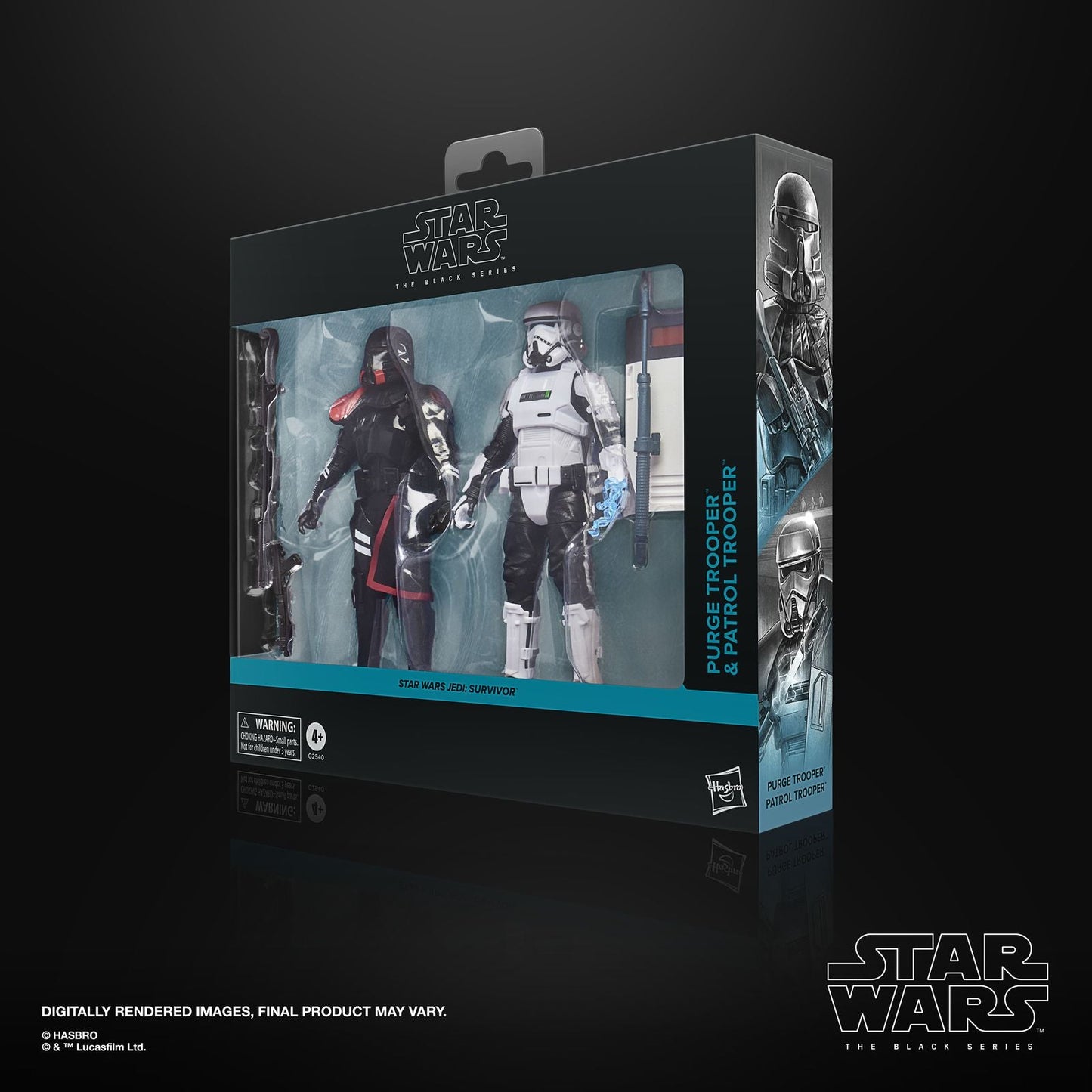 PURGE TROOPER & PATROL TROOPER PACK 2 FIGURAS 15 CM STAR WARS JEDI: SURVIVOR THE BLACK SERIES