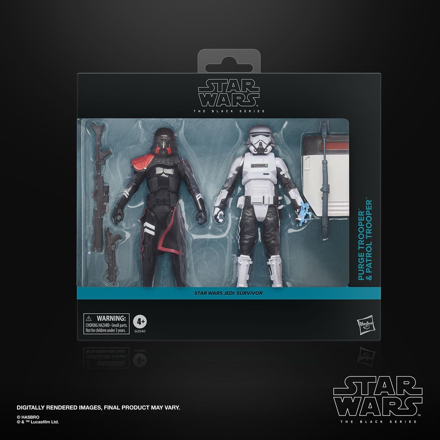 PURGE TROOPER & PATROL TROOPER PACK 2 FIGURAS 15 CM STAR WARS JEDI: SURVIVOR THE BLACK SERIES