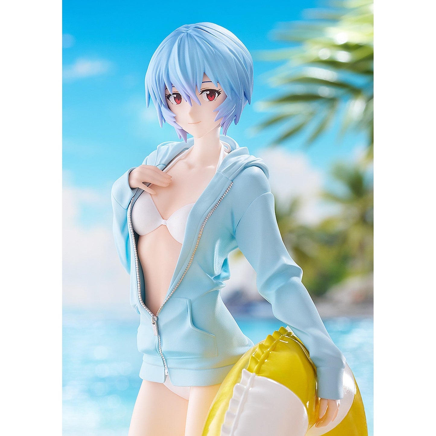 REI AYANAMI FIGURA 22 CM REBUILD OF EVANGELION POP UP PARADE L BEACH QUEENS