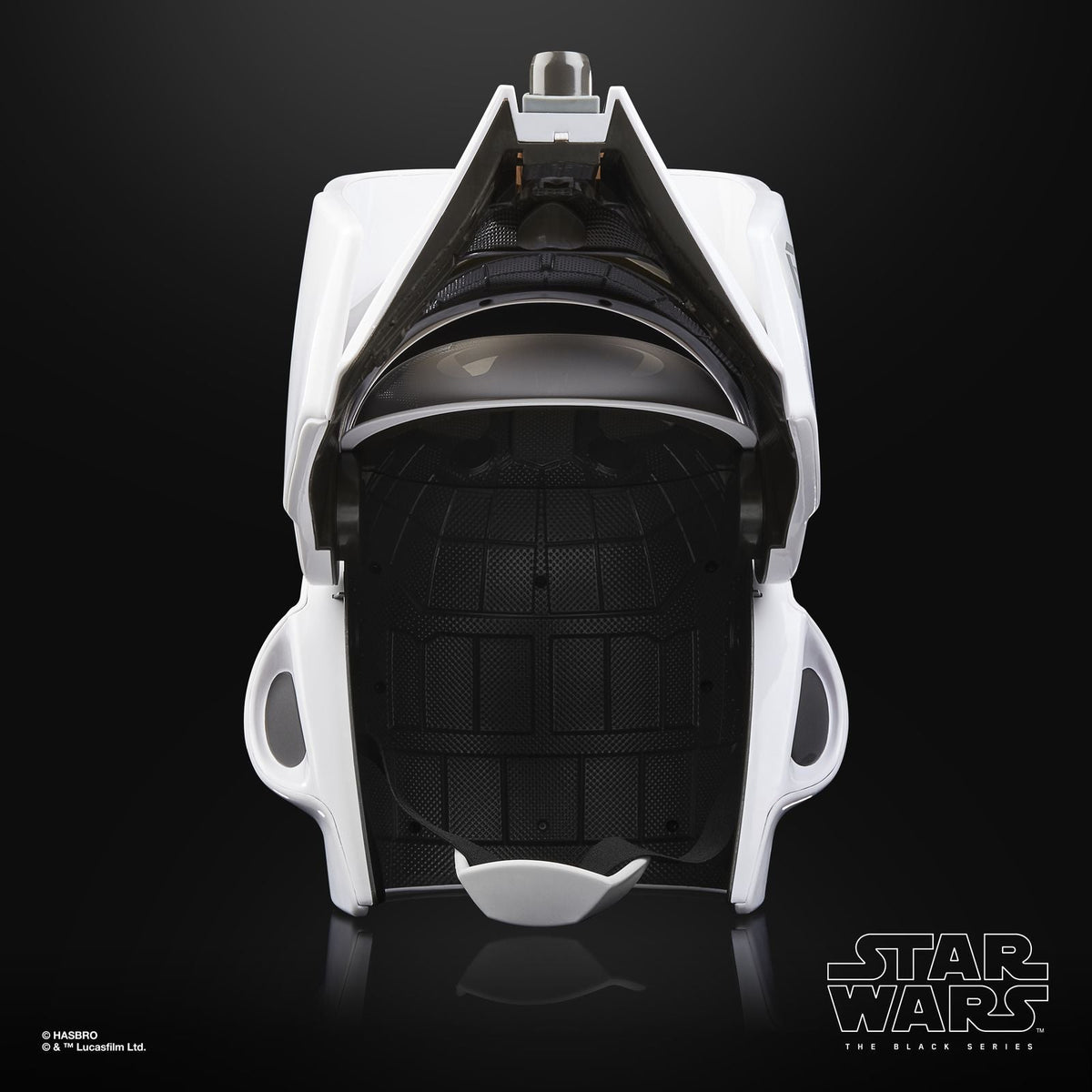 SCOUT TROOPER CASCO ELECTRONICO PREMIUM REPLICA 1:1 STAR WARS: RETURN OF THE JEDI THE BLACK SERIES RE-RUN - Z POP Toys