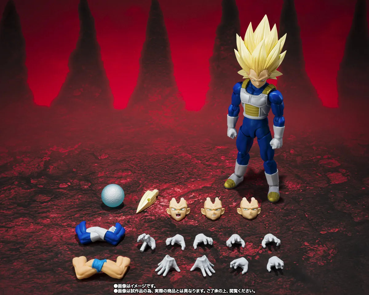 SH FIGUARTS DRAGON BALL DAIMA SUPER SAIYAN 3 VEGETA