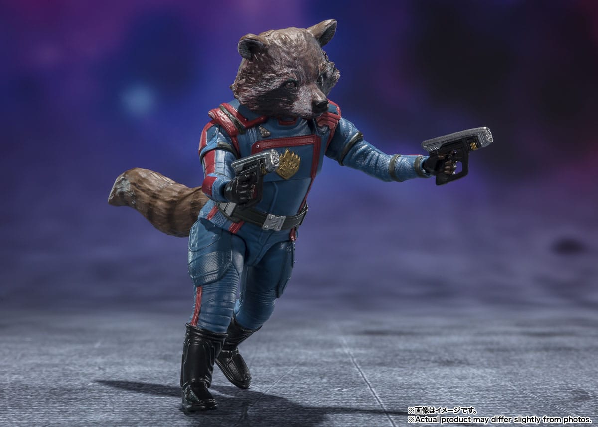 SH Figuarts Marvel Guardians of the Galaxy 3 Star Lord & Rocket Raccoon