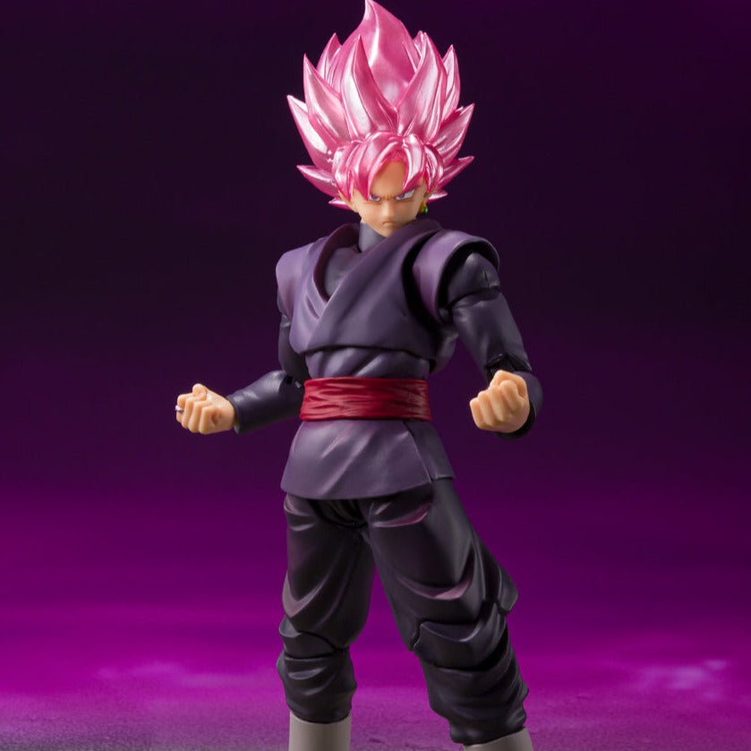 SH FIGUARTS DRAGON BALL SUPER GOKU BLACK SUPER SAIYAN ROSE SUPER RE-RUN - Z POP Toys